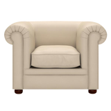 Austen Chesterfield Armchair Birch Blush Beige