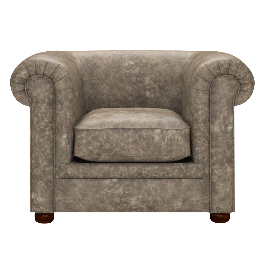 Austen Chesterfield Armchair Etna Taupe