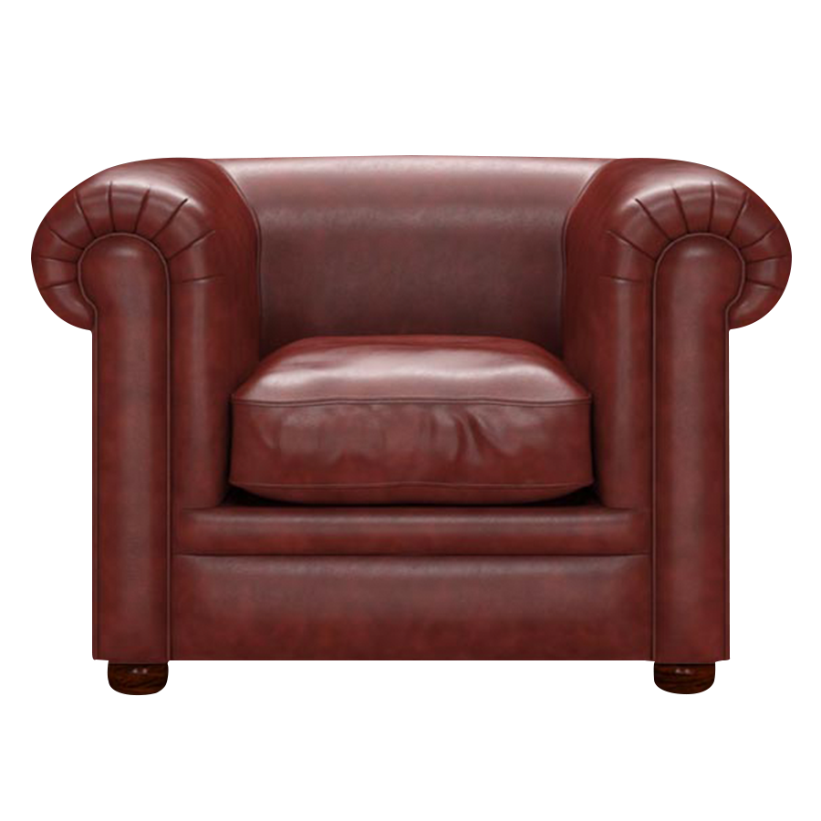 Austen Chesterfield Armchair Old English Chestnut