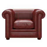 Austen Chesterfield Armchair Old English Chestnut