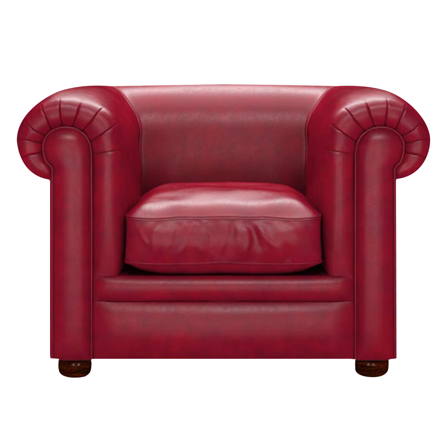 Austen Chesterfield Armchair Old English Gamay