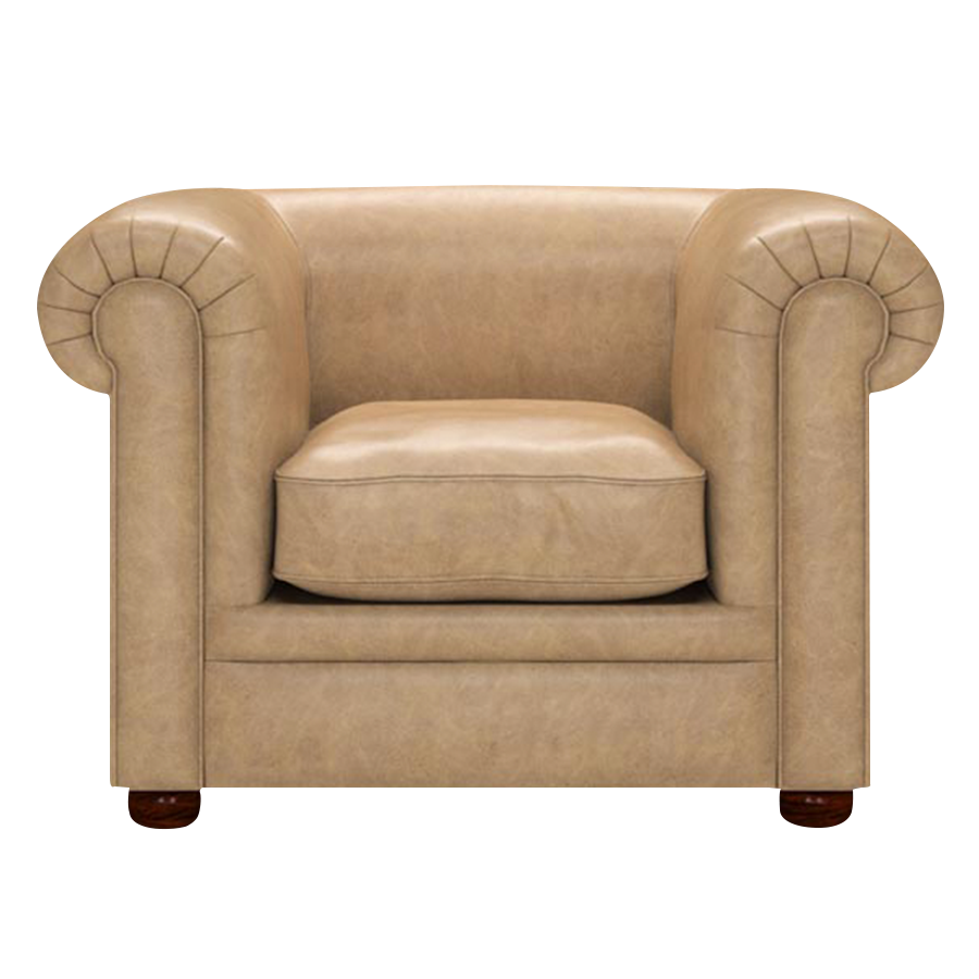 Austen Chesterfield Armchair Old English Parchment