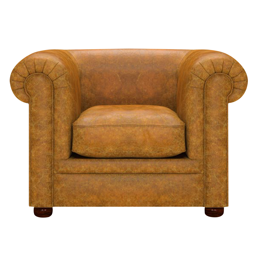 Austen Chesterfield Armchair Tudor Mustard