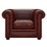 Austen Chesterfield Armchair Tudor Oxblood