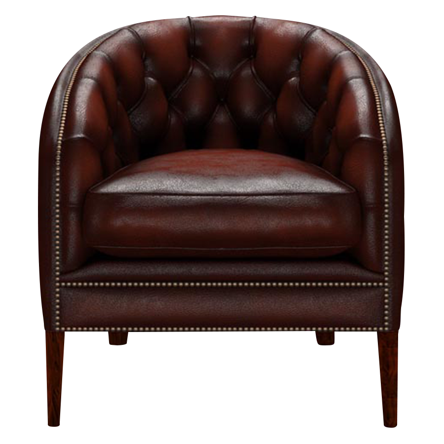 Blake Chesterfield Fauteuil Antique Chestnut