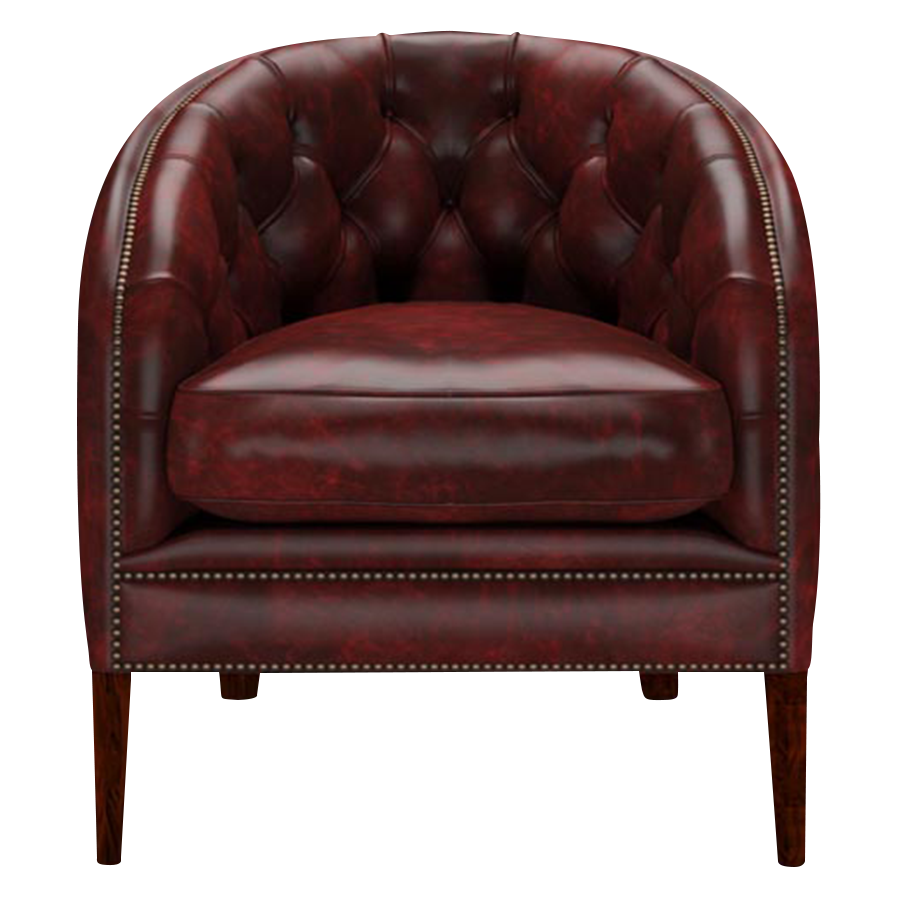 Blake Chesterfield Fauteuil Etna Red