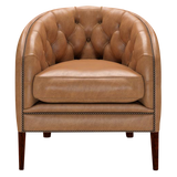 Blake Chesterfield Fauteuil Old English Tan