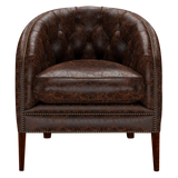 Blake Chesterfield Fauteuil Tudor Mahogany