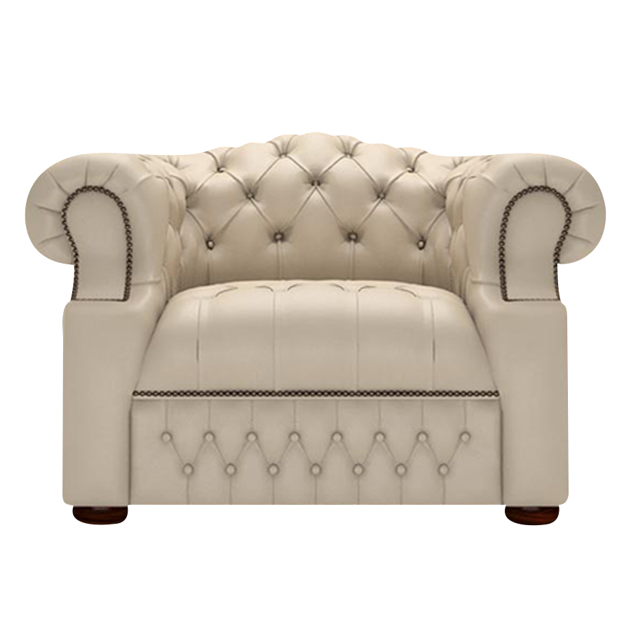 Blanchard Chesterfield Armchair Birch Blush Beige