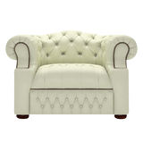 Blanchard Chesterfield Armchair Birch Cream