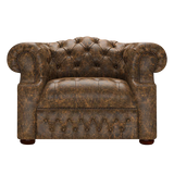 Blanchard Chesterfield Armchair Etna Brandy