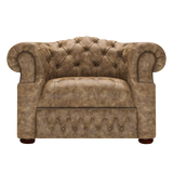Blanchard Chesterfield Armchair Etna Camel