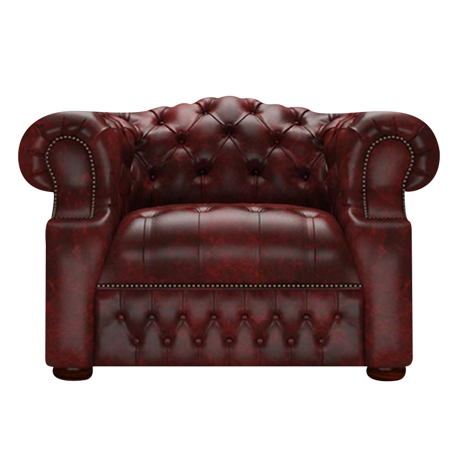 Blanchard Chesterfield Armchair Etna Red