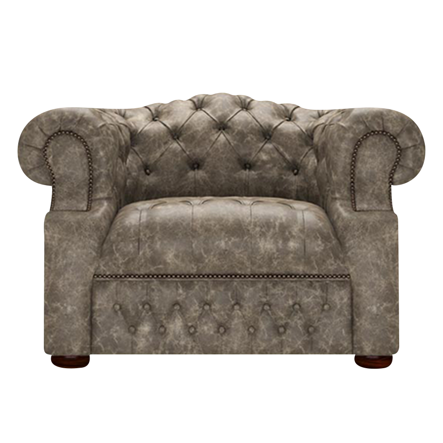 Blanchard Chesterfield Armchair Etna Taupe