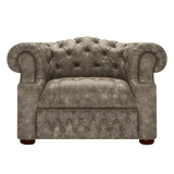 Blanchard Chesterfield Armchair Etna Taupe