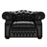 Blanchard Chesterfield Armchair Old English Black