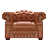 Blanchard Chesterfield Armchair Old English Bruciato
