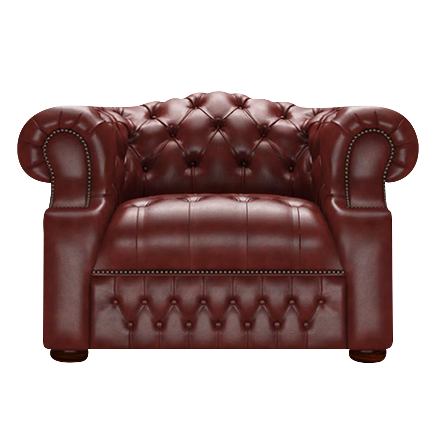 Blanchard Chesterfield Armchair Old English Chestnut