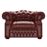 Blanchard Chesterfield Armchair Old English Chestnut