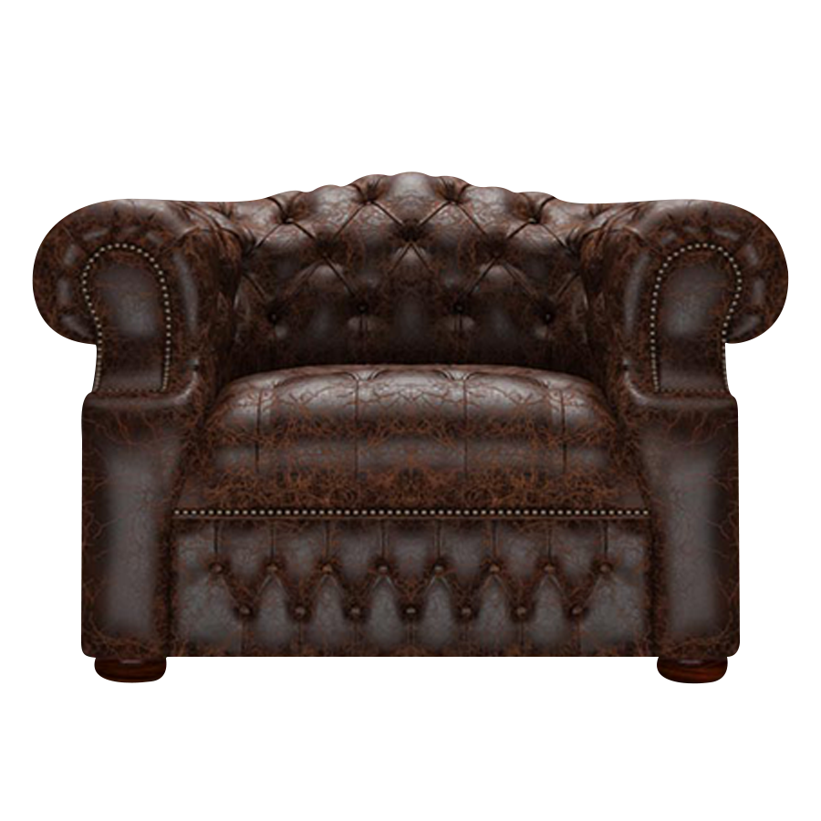 Blanchard Chesterfield Armchair Tudor Mahogany