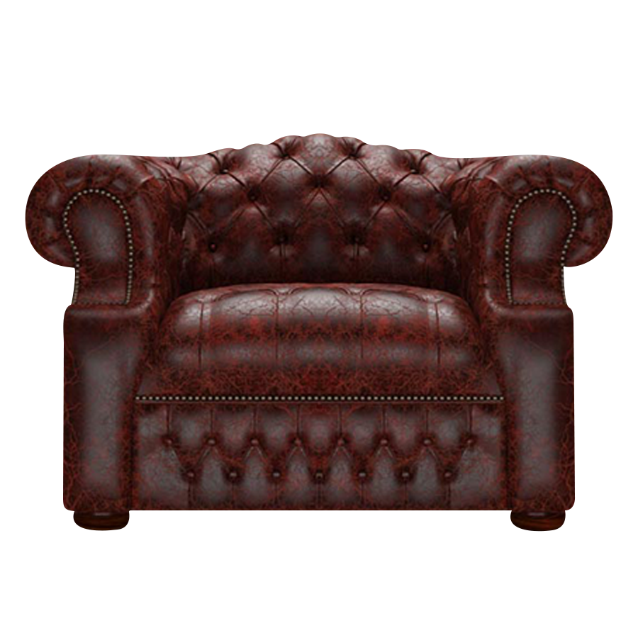 Blanchard Chesterfield Armchair Tudor Oxblood