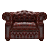 Blanchard Chesterfield Armchair Tudor Oxblood