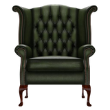 Byron Chesterfield Armchair Antique Green