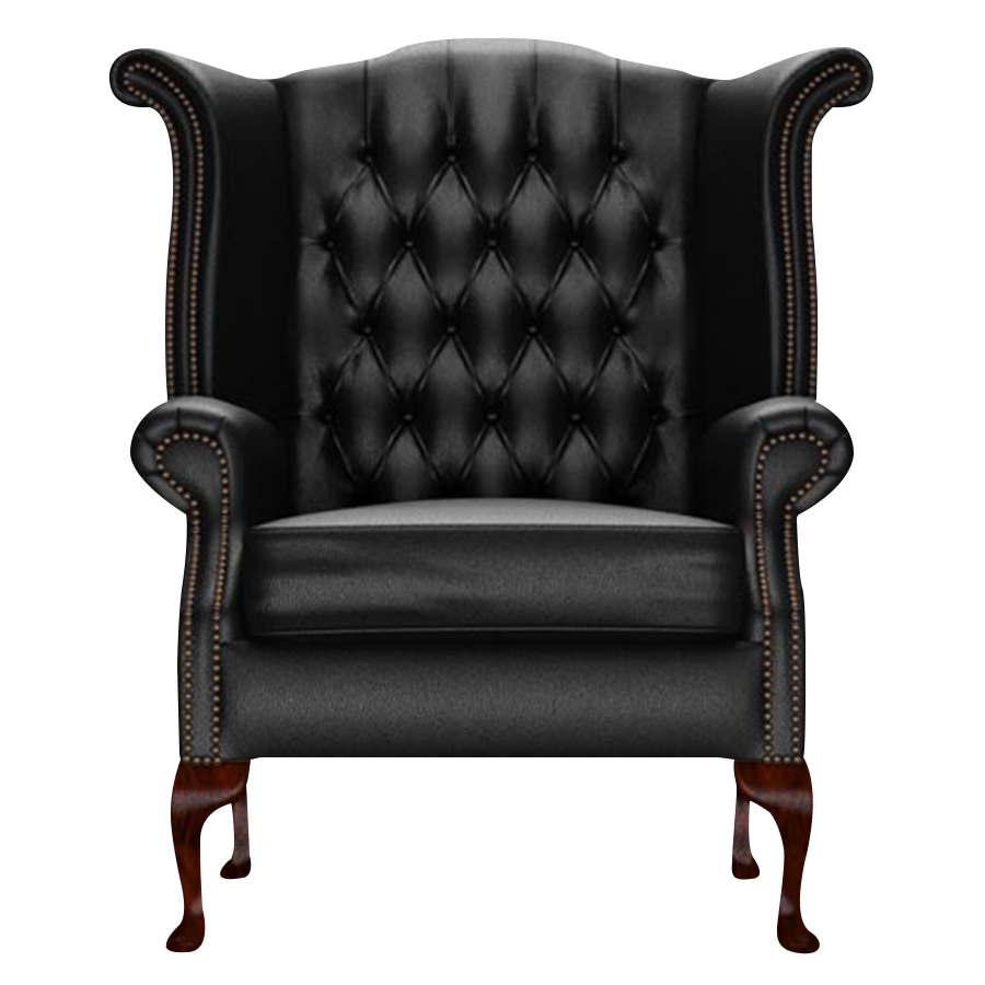 Byron Chesterfield Armchair Birch Black