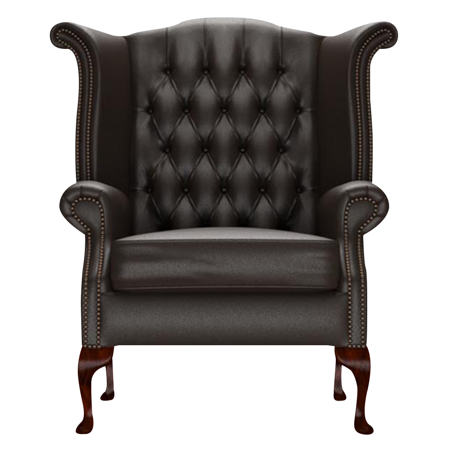 Byron Chesterfield Armchair Birch Brown