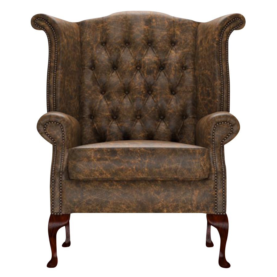 Byron Chesterfield Armchair Etna Brandy