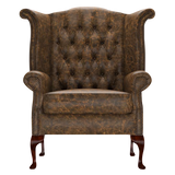 Byron Chesterfield Armchair Etna Brandy