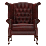 Byron Chesterfield Armchair Etna Red
