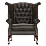 Byron Chesterfield Armchair Old English Alga