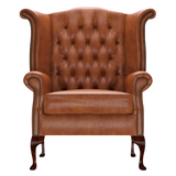 Byron Chesterfield Armchair Old English Bruciato