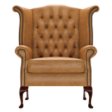 Byron Chesterfield Armchair Old English Buckskin