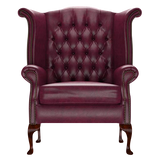 Byron Chesterfield Armchair Old English Burgundy