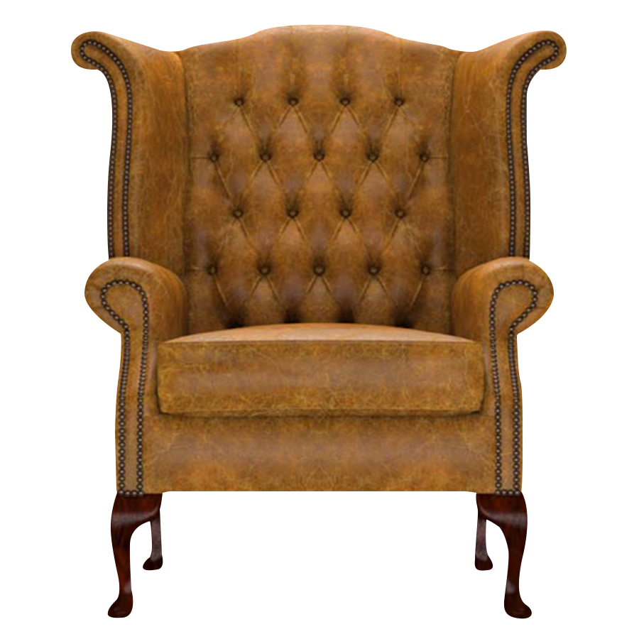 Byron Chesterfield Armchair Tudor Mustard