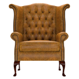 Byron Chesterfield Armchair Tudor Mustard