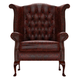 Byron Chesterfield Armchair Tudor Oxblood
