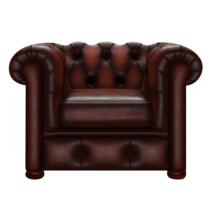 Conway Chesterfield Armchair Antique Chestnut