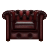Conway Chesterfield Armchair Antique Red