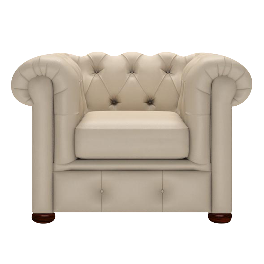 Conway Chesterfield Armchair Birch Blush Beige