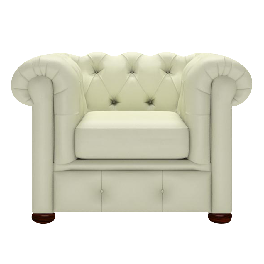 Conway Chesterfield Armchair Birch Cream