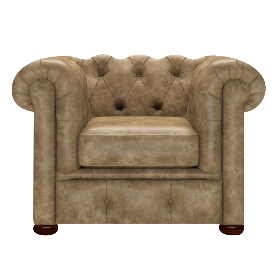 Conway Chesterfield Armchair Etna Beige