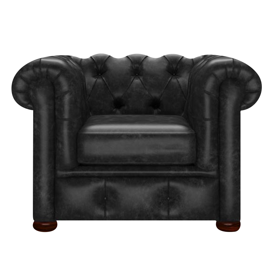 Conway Chesterfield Armchair Etna Black
