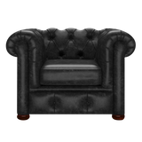 Conway Chesterfield Armchair Etna Black