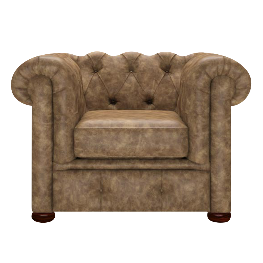 Conway Chesterfield Armchair Etna Camel