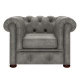 Conway Chesterfield Armchair Etna Grey