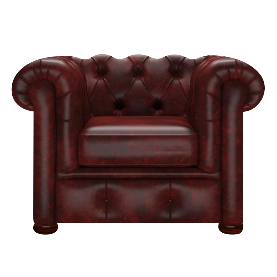 Conway Chesterfield Armchair Etna Red