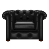 Conway Chesterfield Armchair Old English Black